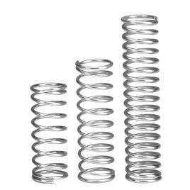 3 Piece bounce spring set on white background