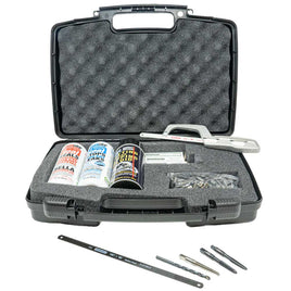 Crack Repair Kit. Includes .235 threaded iron plugs