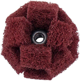 1.25" dia. Cross Buff® | Medium Grit | 10 Pack