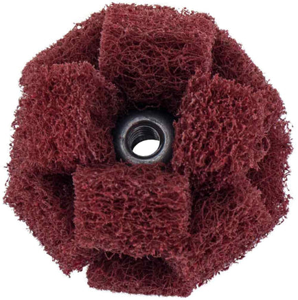 1.5" dia. Cross Buff® | Very-Fine Grit | 10 Pack
