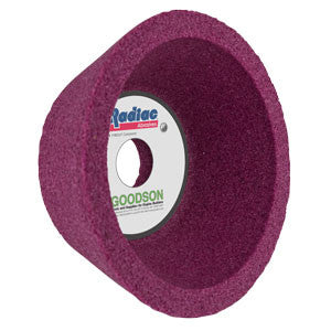 Radiac Hard 6" Flared Flywheel Grinding Stone from Goodson