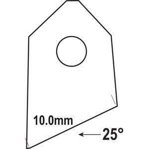 FT-25 : Valve Seat Cutter Blade : GOODSON