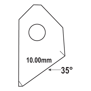 FT-35 : Valve Seat Cutter Blade : GOODSON