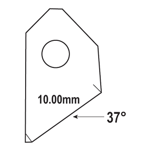 FT-37 : Valve Seat Cutter Blade : GOODSON