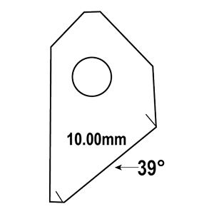 FT-39 : Valve Seat Cutter Blade : GOODSON