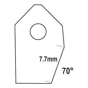 FT-70 : Valve Seat Cutter Blade : GOODSON