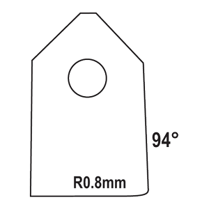 FT-90 : Valve Seat Cutter Blade : GOODSON