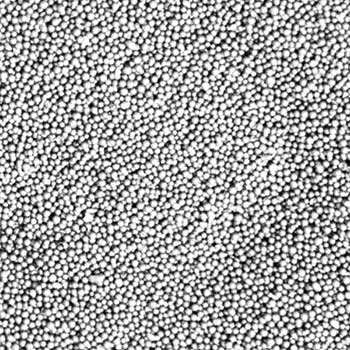 Glass Beads. Use to clean parts without removing material.