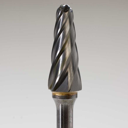 LAFR-121 | Open Fluted Carbide Rotary Files | 6"L Shank