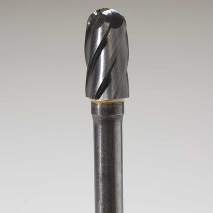 LAFR-45 | Open Fluted Carbide Rotary Files | 6"L Shank