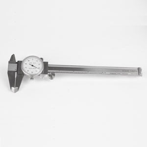 MDC-03 : 6" Direct Reading Dial Caliper .100" Revolution