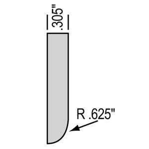 NBN-5 : NBN-6 : NBN-12 : NBN-14 : NBN-15 : 3-D Fast Cut Bowl Profiler Blades