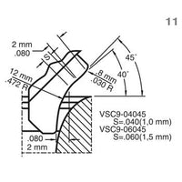 VAC9-04045 Cutter Profile