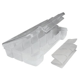 Small Clear Plastic Storage Box With Dividers & Inserts | SO-140
