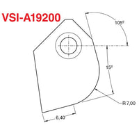 VSIA19200 Cutter Blade profile