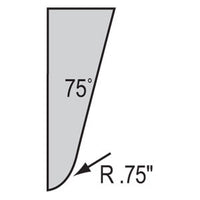 3-D Fast Cut Bowl Profiler Blades