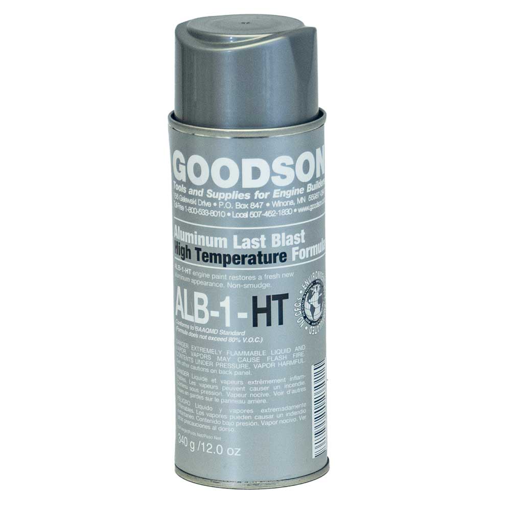 High Temp Aluminum Gray Last Blast Paint| Goodson Tools