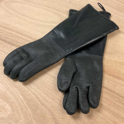 Elbow Length Hot Tank Gloves with textured grip