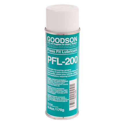 Goodson Press Fit Lube aerosol can on white background