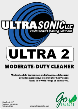 Moderate Duty Ultrasonic Cleaning Detergent