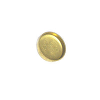 Brass Shallow Cup Expansion (Freeze) Plugs