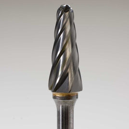 LAFR-121 | Open Fluted Carbide Rotary Files | 6"L Shank