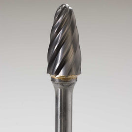 LAFR-34 | Open Fluted Carbide Rotary Files | 6"L Shank