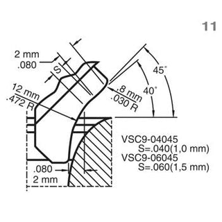 VAC9-04045 Cutter Profile