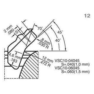 VSC10-06045 Cutter Profile