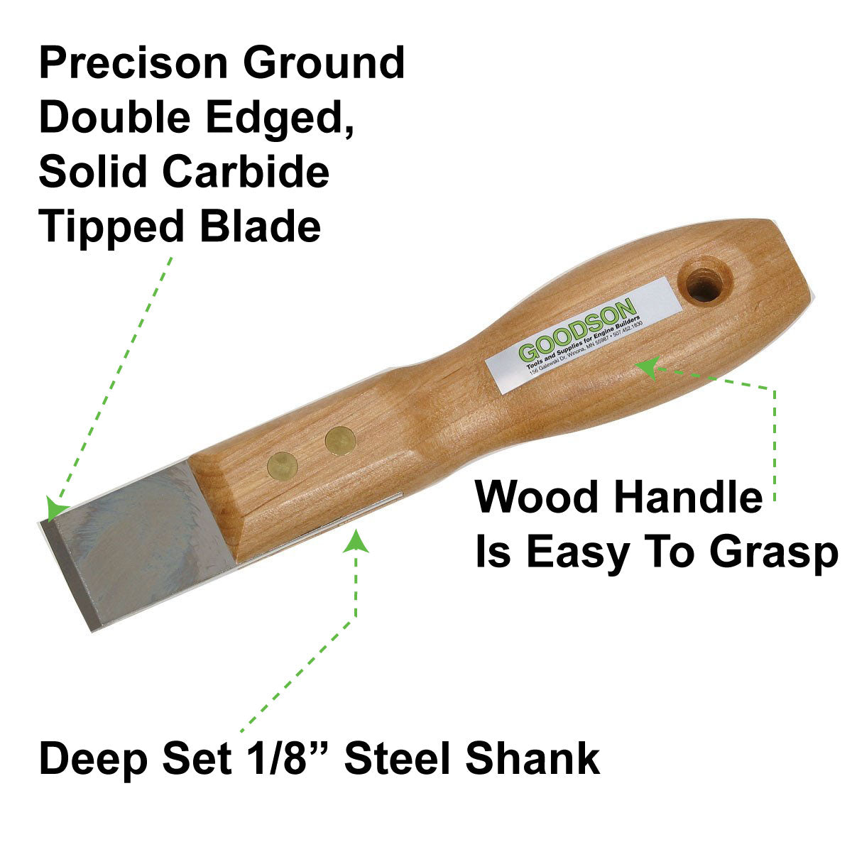 Super Line Scraper Carbide Super-Scrapers™| Goodson Tools & Supplies