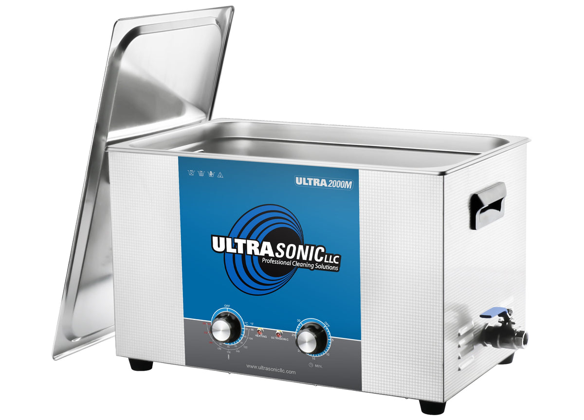 Ultra 2000M 7.9 Gallon Tabletop Ultrasonic Cleaner Manual Controls