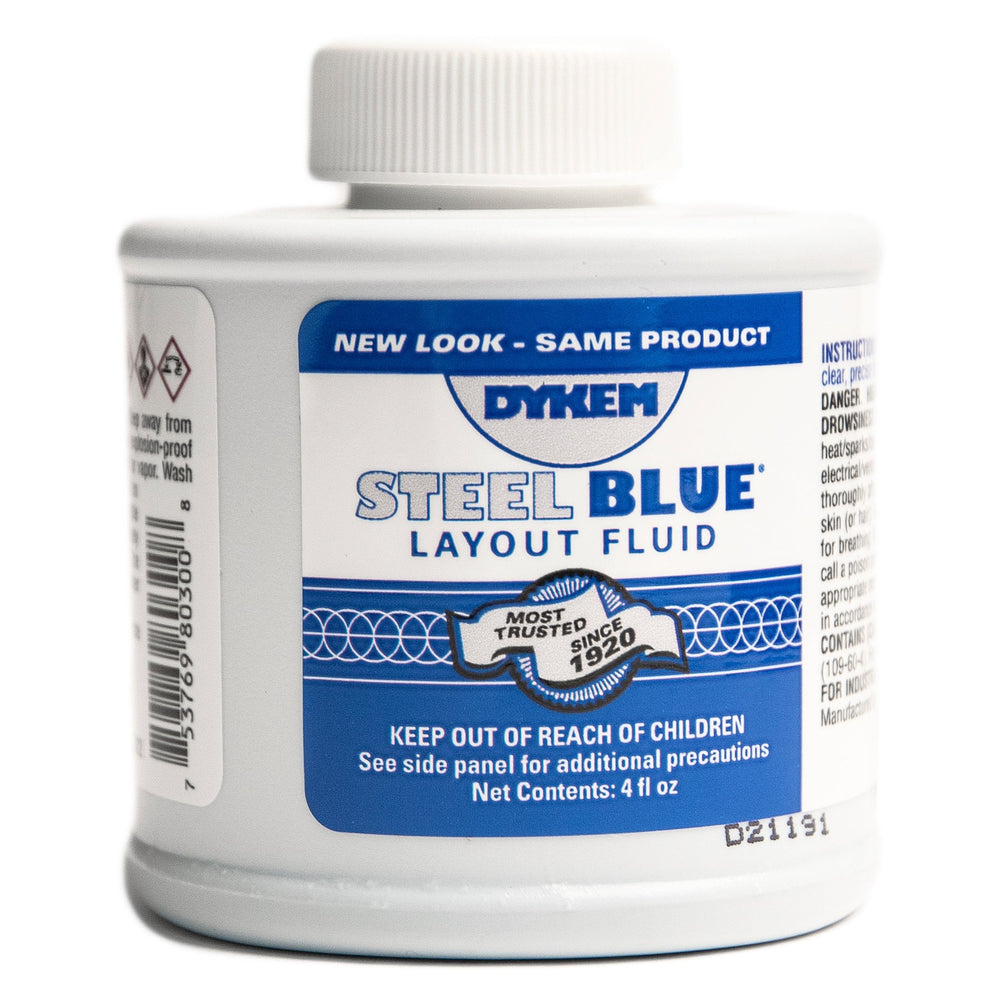 Red or Blue Layout Fluid, 4 oz| Goodson Tools & Supplies