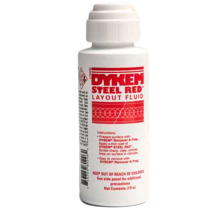 2 oz. Red Layout Fluid Marker from Goodson