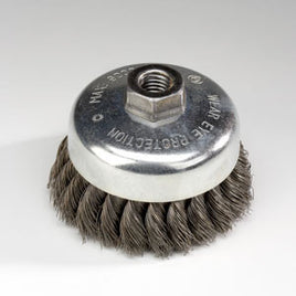 WCB-40 : 4in. Twisted Wire Cup Brush